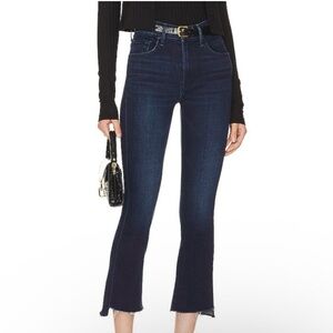 MOTHER The Insider Crop Step Fray- Moving On Up